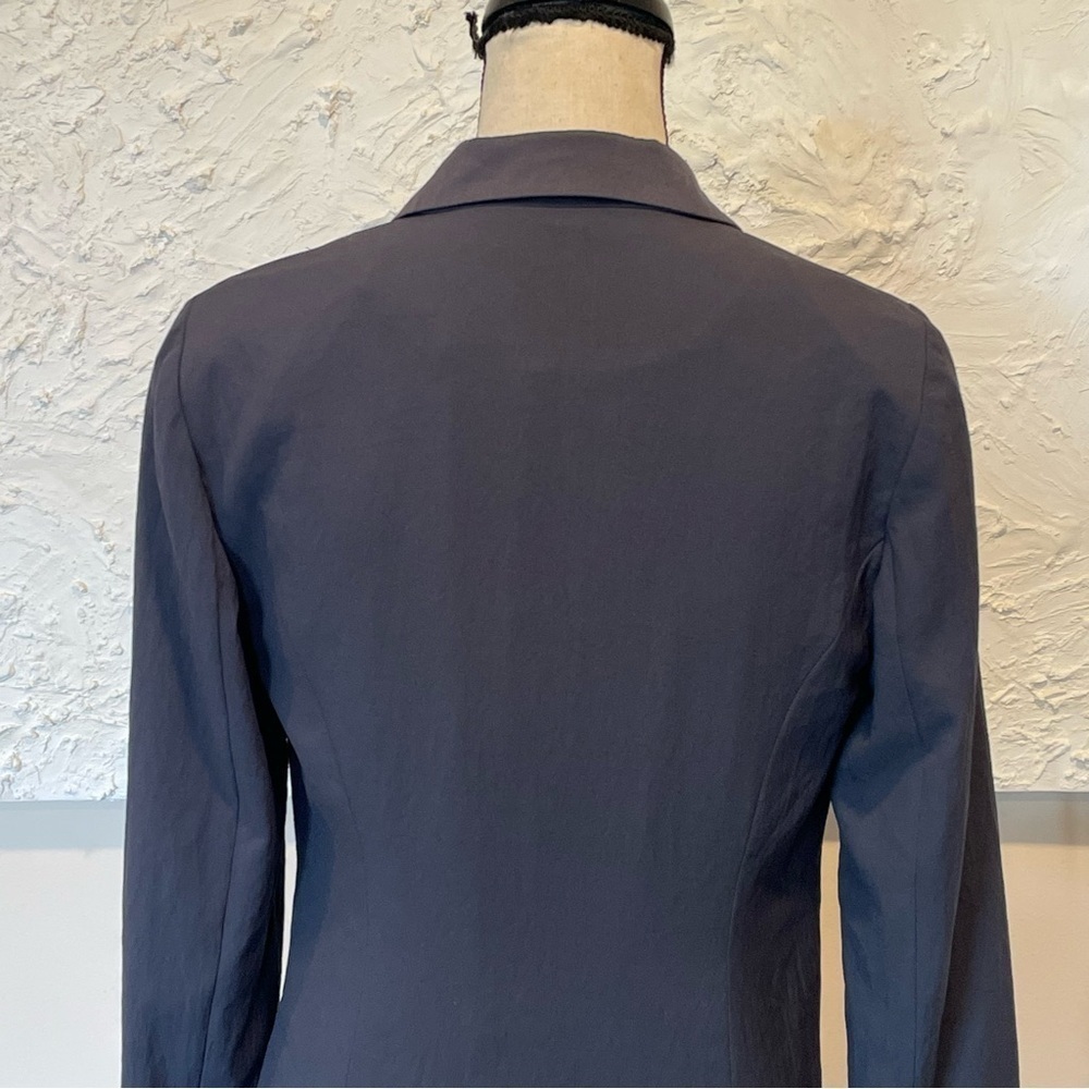 Free People Charcoal Gray Blazer with Studded Trim - Picture 7 of 9